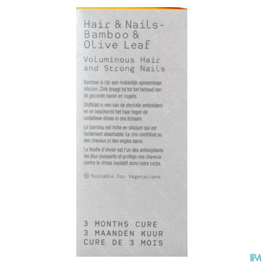 Metis Hair & Nails 09 Kuur 204 Plantaardige Capsules