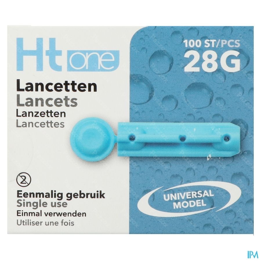 Ht One Lancetten 28g 100