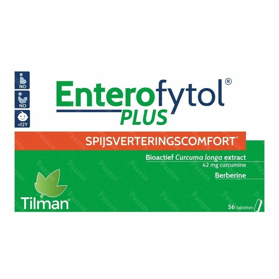 Enterofytol Plus Spijsverteringscomfort 56 Tabletten