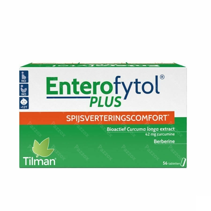 Enterofytol Plus Spijsverteringscomfort 56 Tabletten