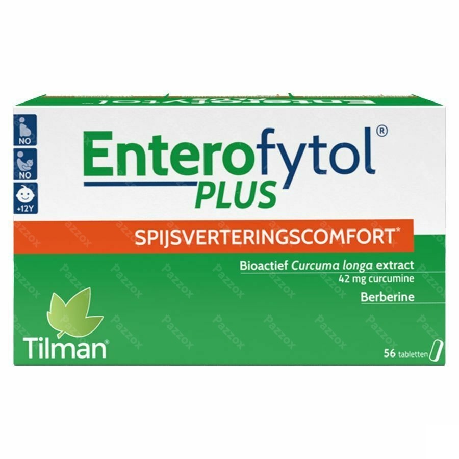 Enterofytol Plus Spijsverteringscomfort 56 Tabletten