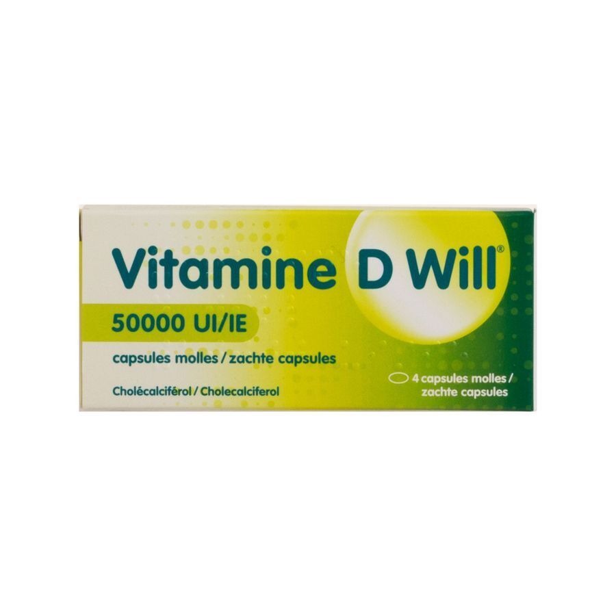 Vitamine D Will 50000ie Zachte Caps 4