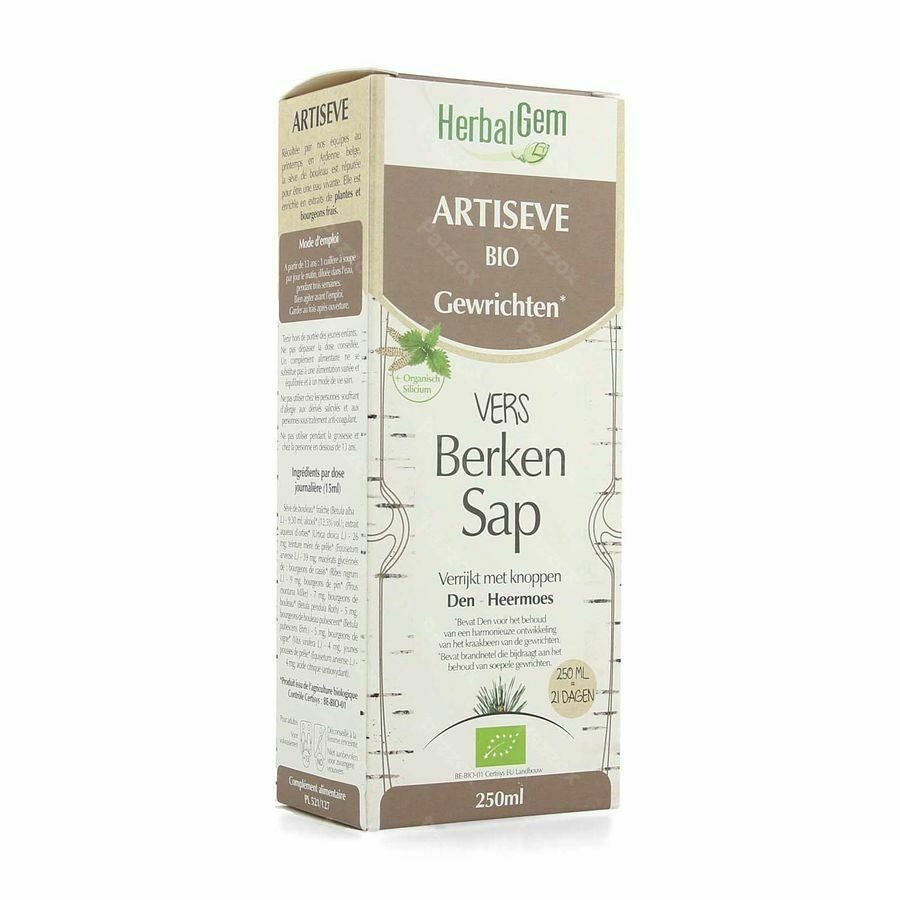 Herbalgem Artiseve Bio Fl 250ml