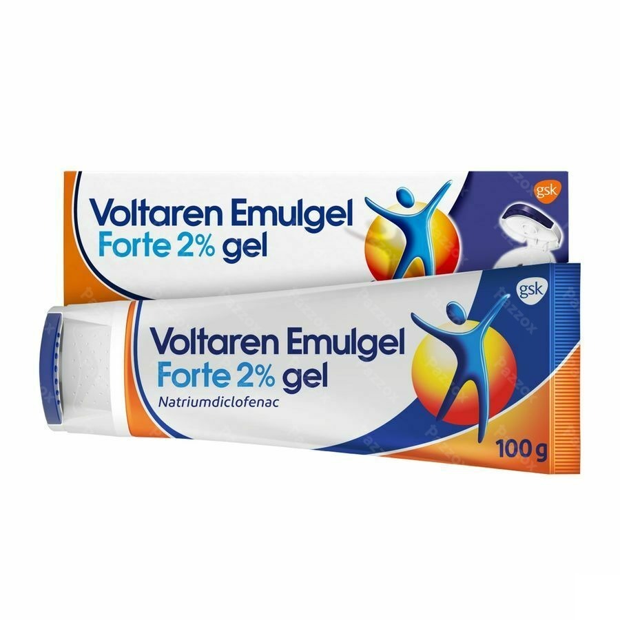Voltaren Emulgel Forte 2% Pijnverlichtende Gel Spieren En Gewrichten 100g 