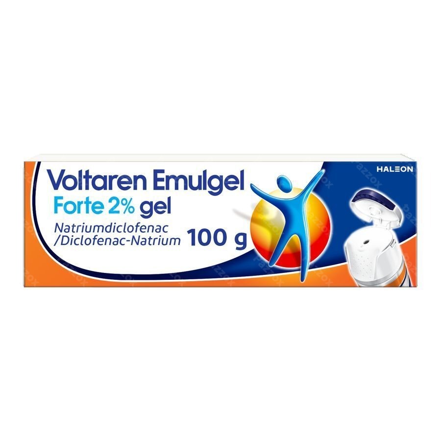 Voltaren Emulgel Forte 2% Pijnverlichtende Gel Spieren En Gewrichten 100g 
