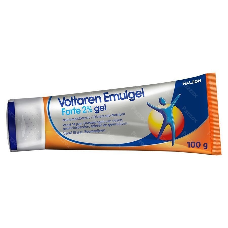 Voltaren Emulgel Forte 2% Pijnverlichtende Gel Spieren En Gewrichten 100g 