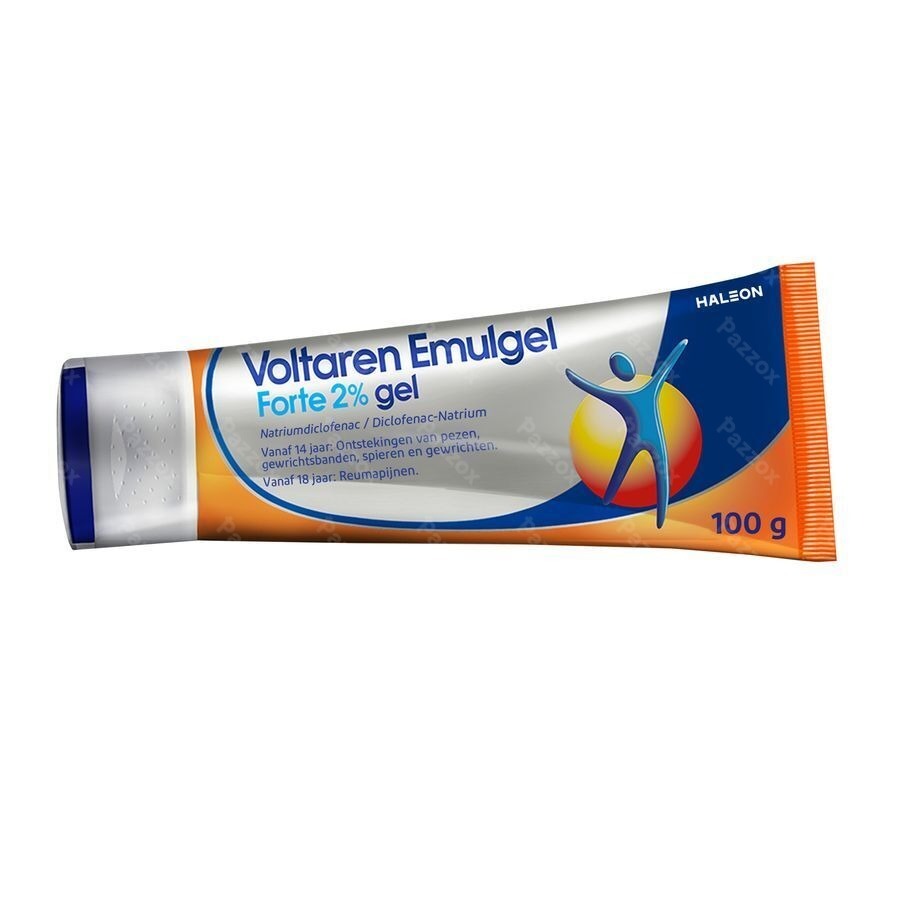 Voltaren Emulgel Forte 2% Pijnverlichtende Gel Spieren En Gewrichten 100g 