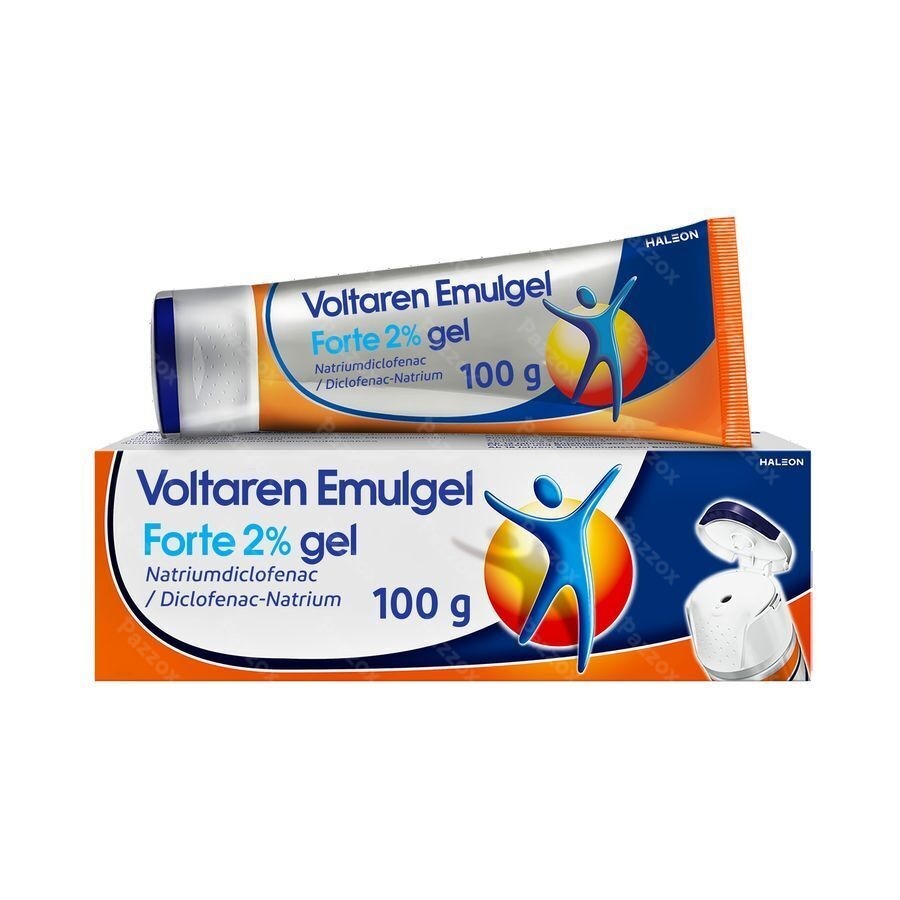 Voltaren Emulgel Forte 2% Pijnverlichtende Gel Spieren En Gewrichten 100g 