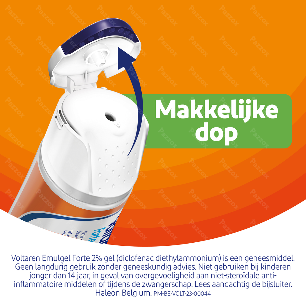 Voltaren Emulgel Forte 2% Pijnverlichtende Gel Spieren En Gewrichten 100g 