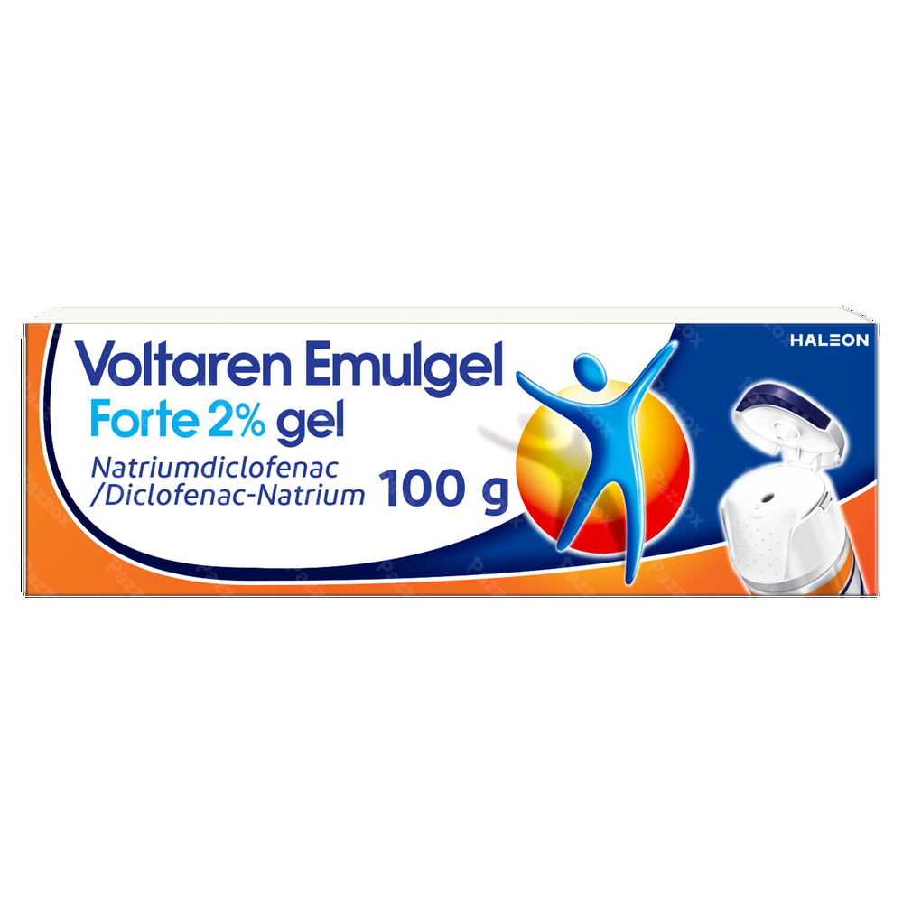 Voltaren Emulgel Forte 2% Pijnverlichtende Gel Spieren En Gewrichten 100g 
