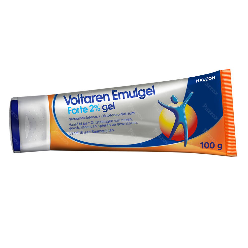 Voltaren Emulgel Forte 2% Pijnverlichtende Gel Spieren En Gewrichten 100g 