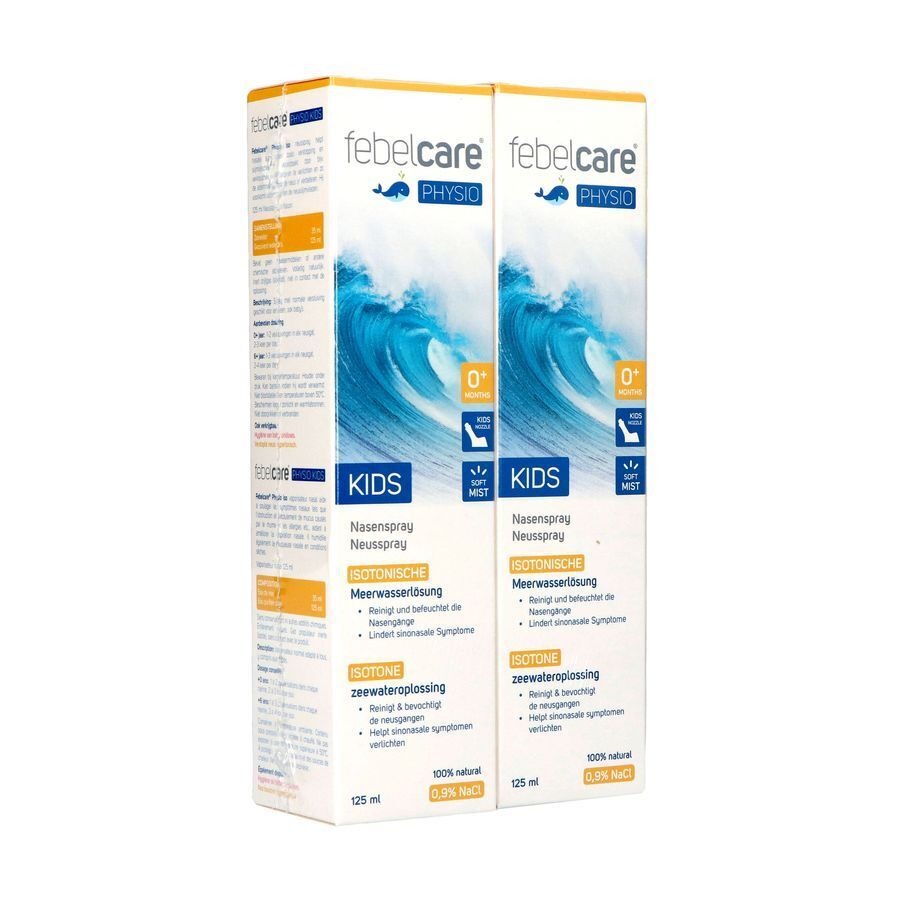 Febelcare Physio Spray Iso Kids 125ml 2e 1/2 Prijs
