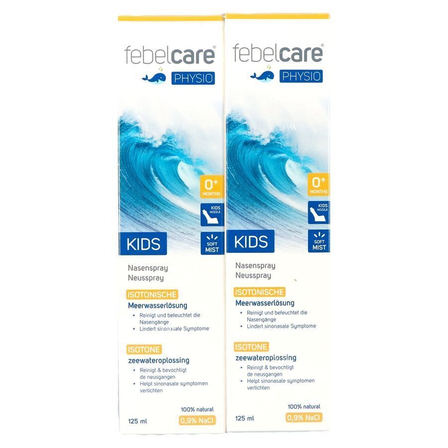 Febelcare Physio Spray Iso Kids 125ml 2e 1/2 Prijs
