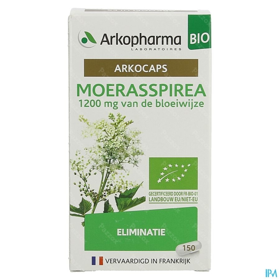 Arkocaps Moerasspirea Bio 150 Capsules