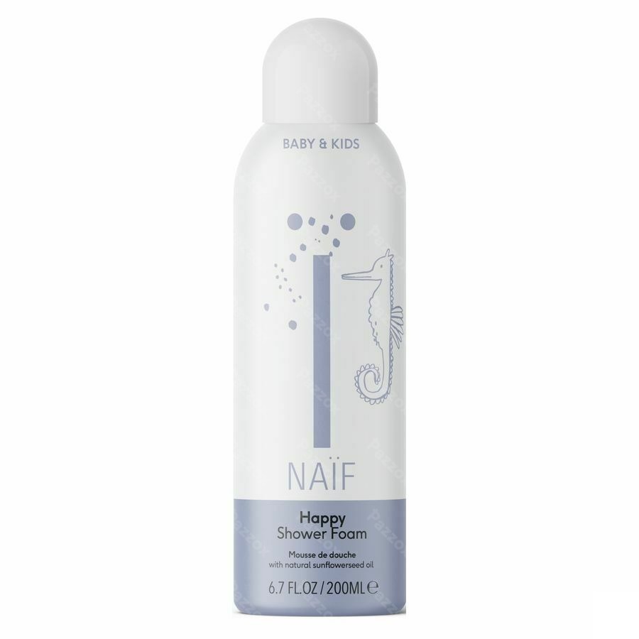 Naïf Happy Verzorgende Doucheschuim Baby en Kids 200ml