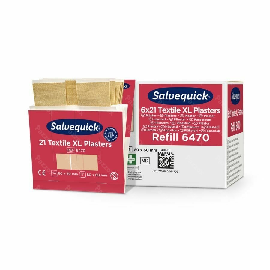 Salvequick Navulling Xl Textiel