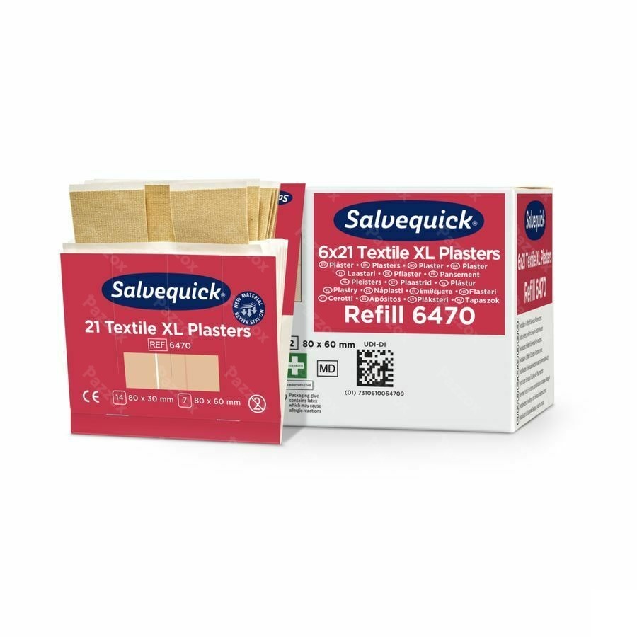 Salvequick Navulling Xl Textiel