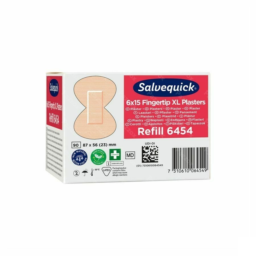 Salvequick Navulling Vingertop Xl