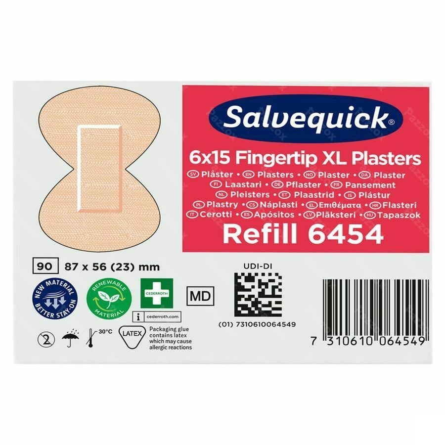 Salvequick Navulling Vingertop Xl