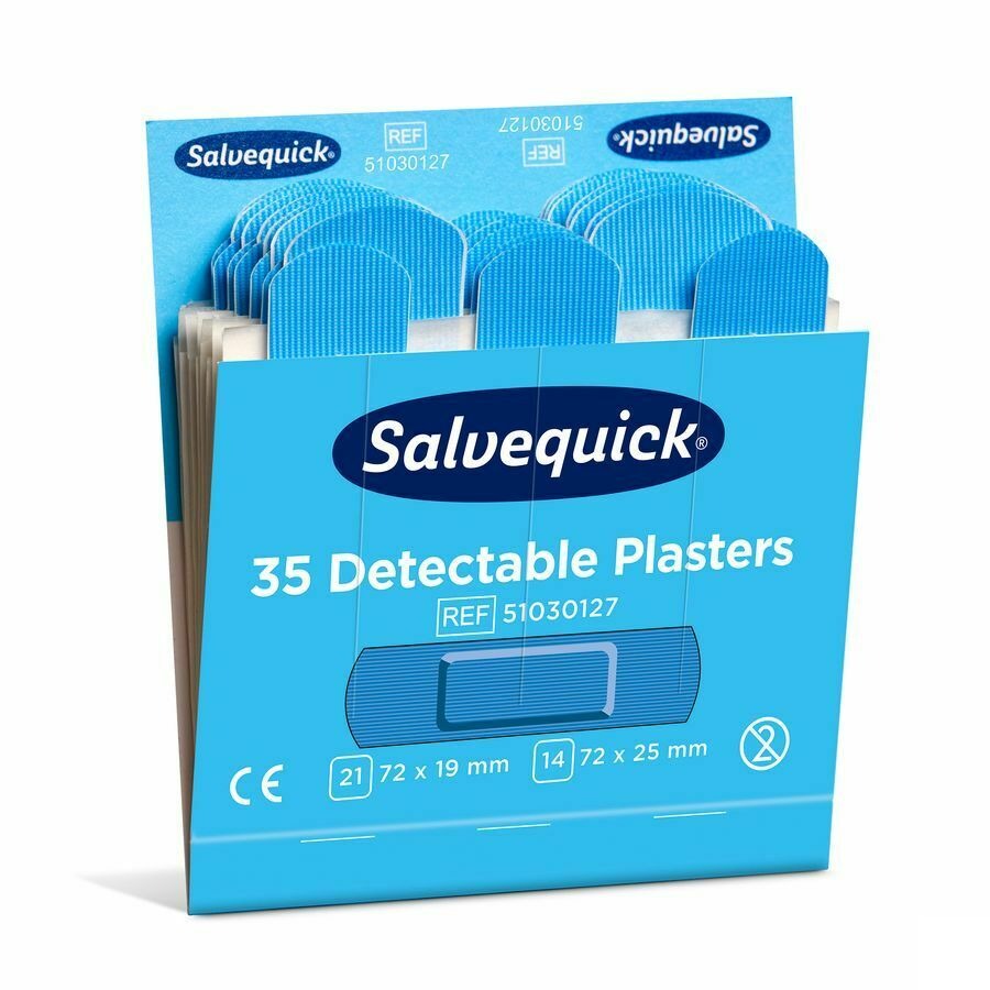 Salvequick Navulling Blauw Detect