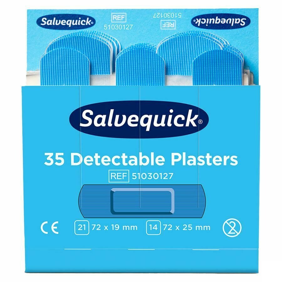Salvequick Navulling Blauw Detect