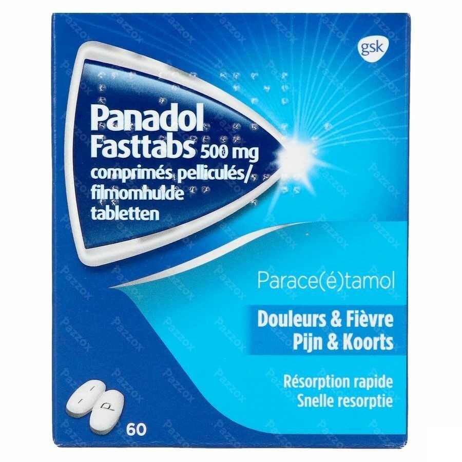Panadol Fasttabs 500mg 60 Tabletten