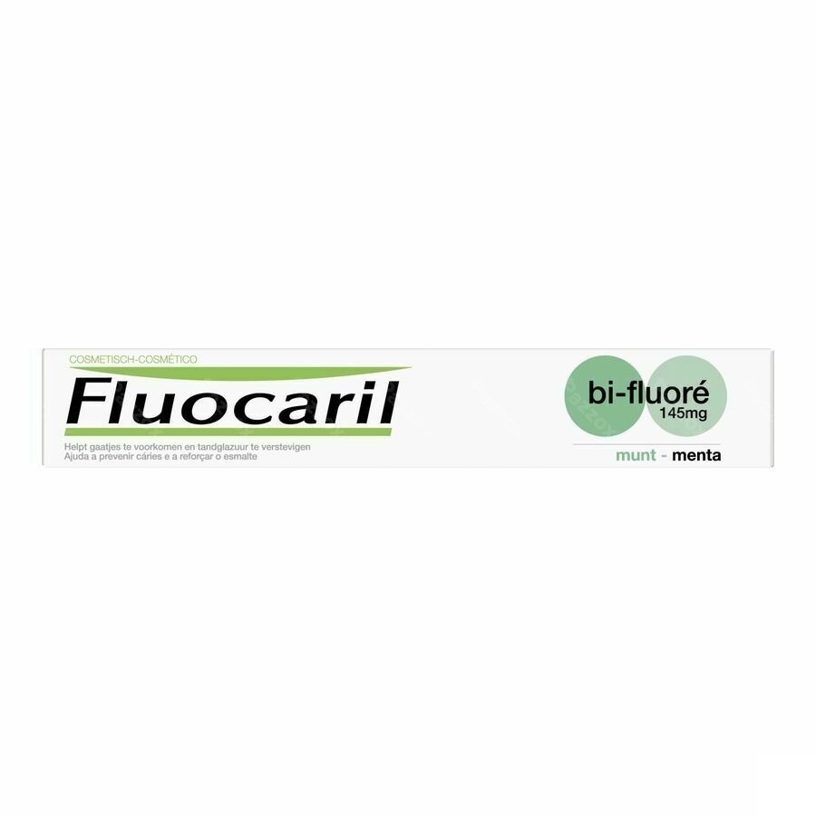 Fluocaril Tandpasta Bi-fluore 145 Munt 75ml Nf