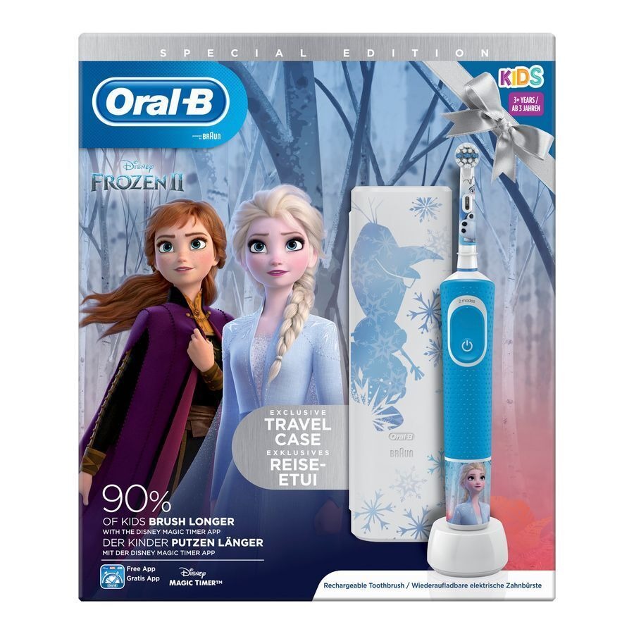 Oral-B Kids elektrische tandenborstel Frozen met Reisetui