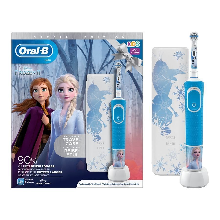 Oral-B Kids elektrische tandenborstel Frozen met Reisetui