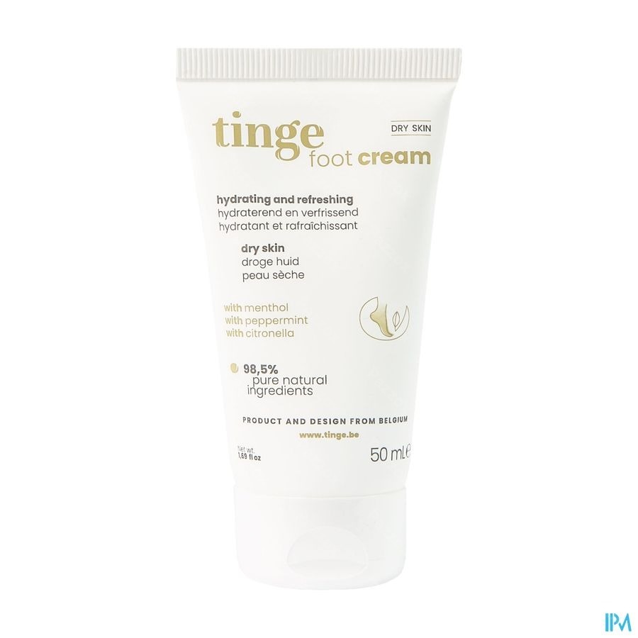 Tinge Hydraterende Voetcrème 50ml