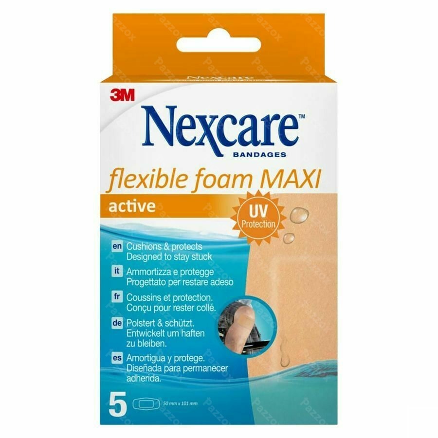 Nexcare 3m Flexible Foam Maxi Active 5