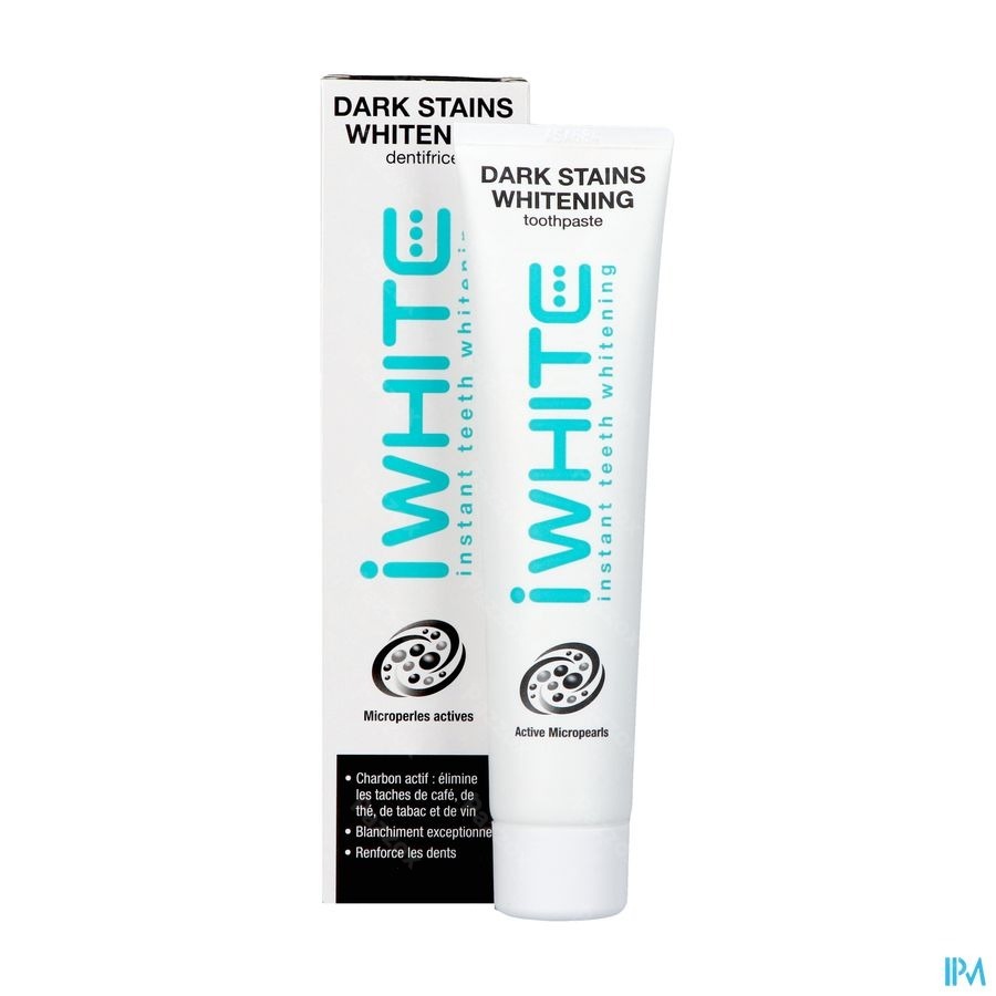 Iwhite Dark Stains Whitening Tandpasta Tube 75ml