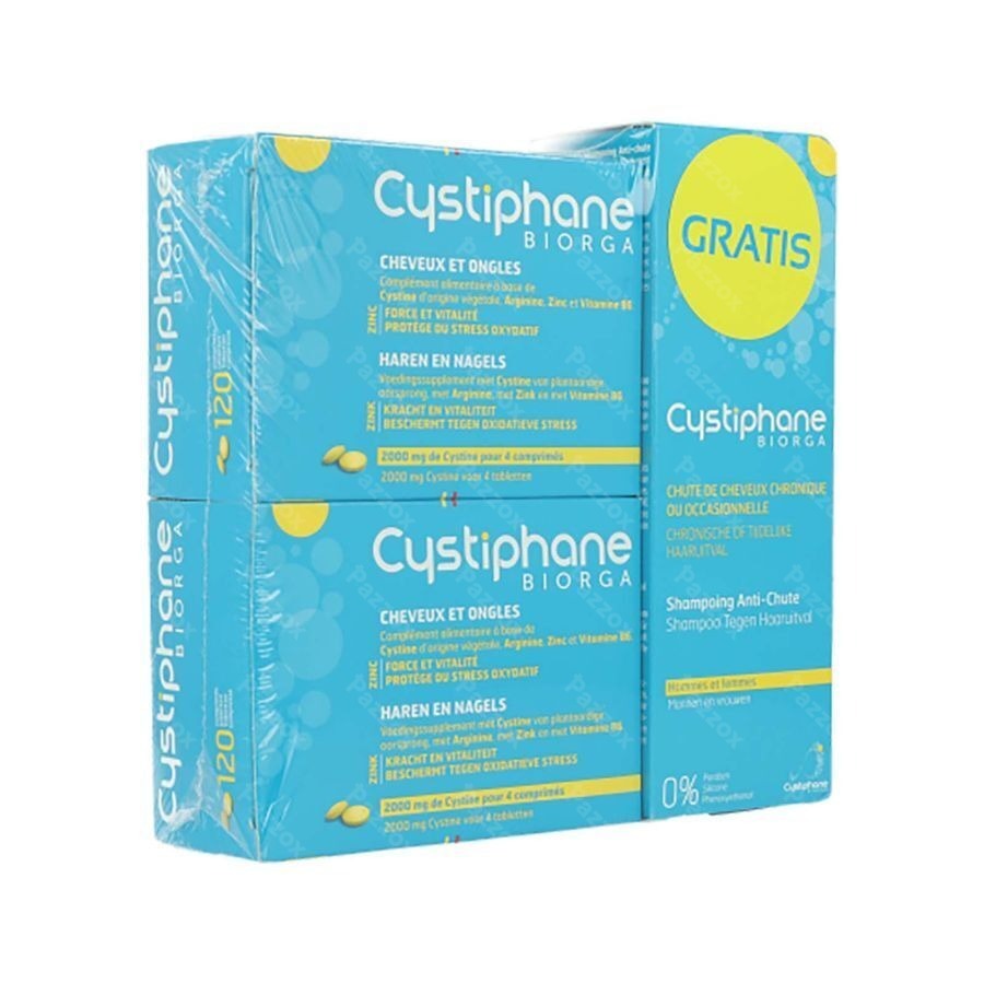 Cystiphane Forte Haren en Nagels 3x120 Tabletten Promo