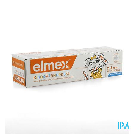 Elmex Tandpasta Kind 2-6 Jaar 50ml