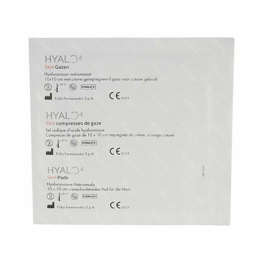 Hyalo 4 Skin Gazen 10x10cm 10
