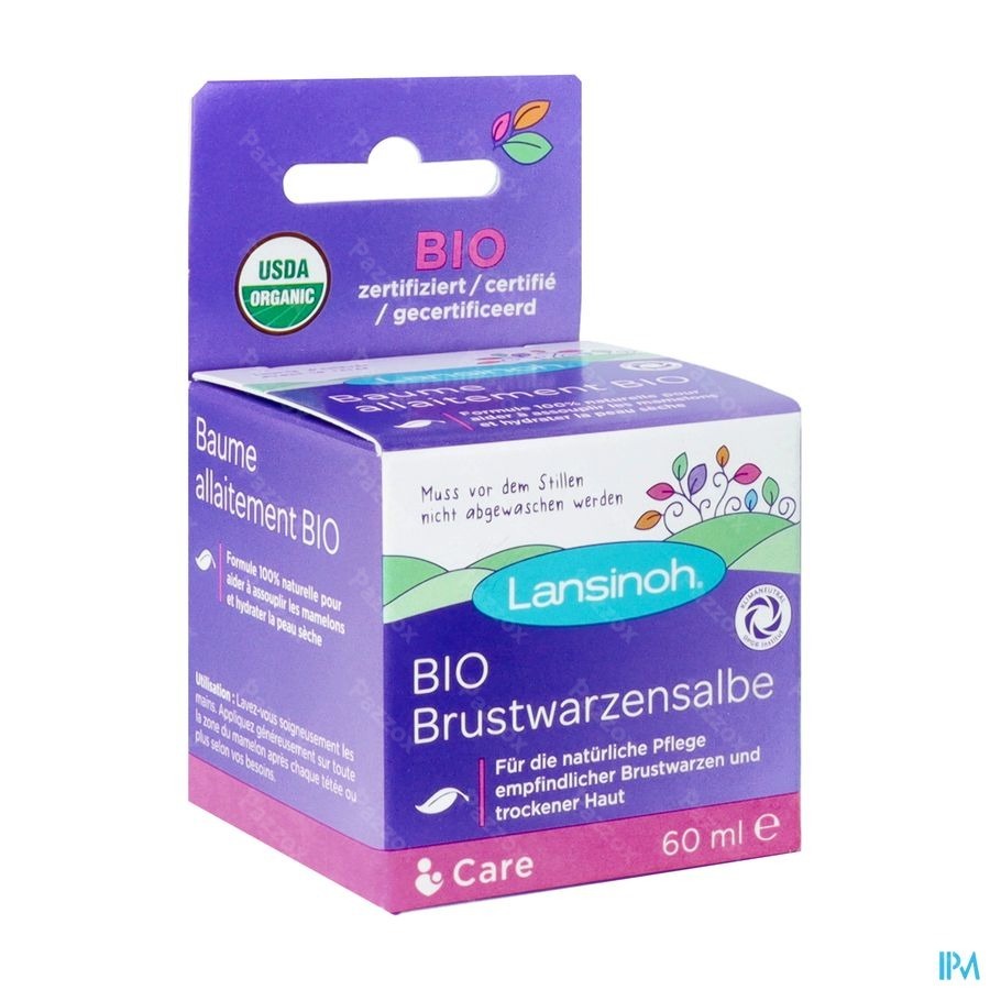 Lansinoh Bio Borstvoedingsbalsem 60ml