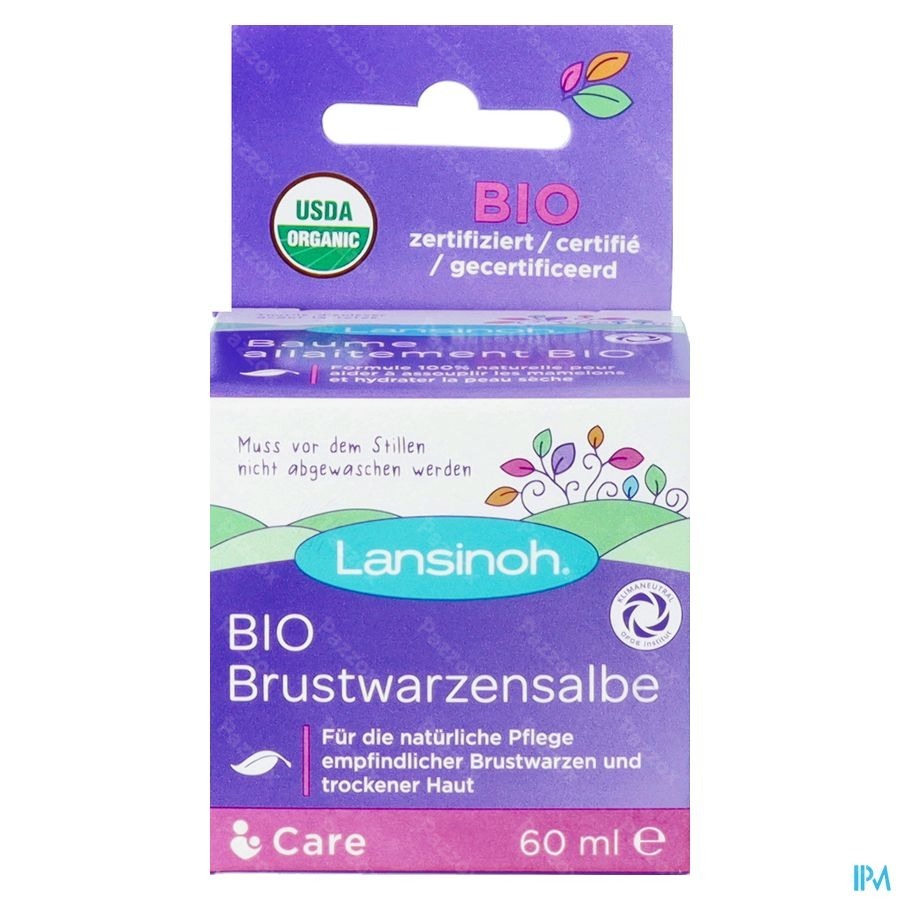 Lansinoh Bio Borstvoedingsbalsem 60ml