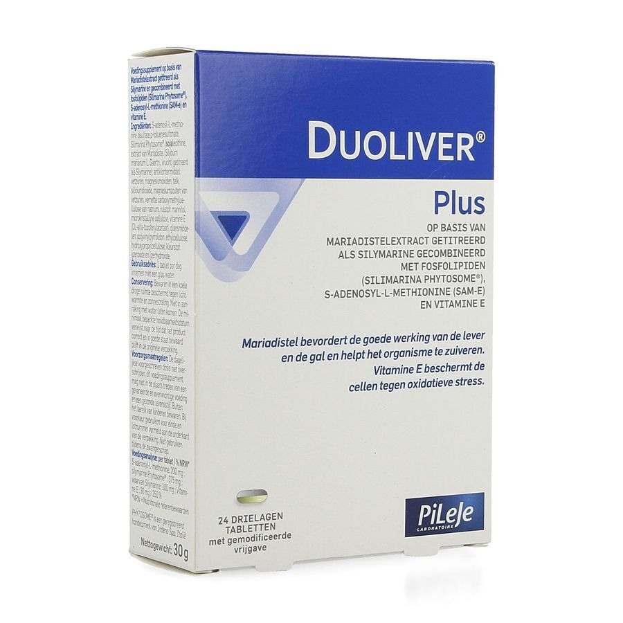 Duoliver Plus Drielagen Caps 24