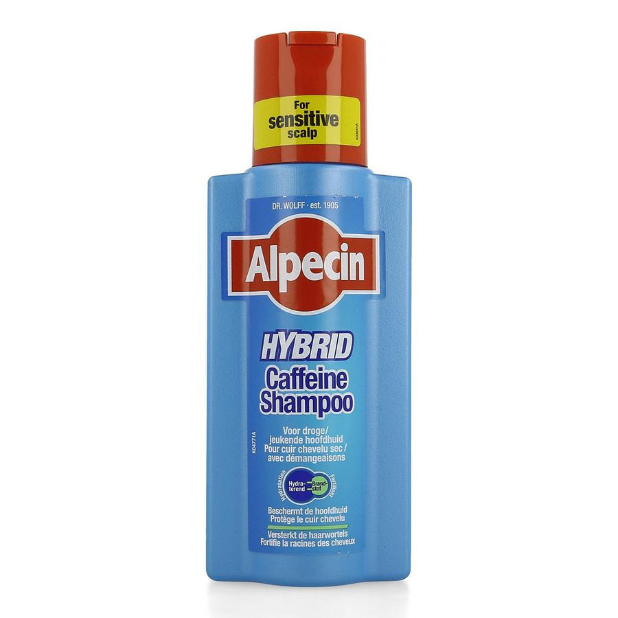 Dr. Wolff Alpecin Hybrid Caffeine Shampoo Droge en Jeukende Hoofdhuid 250ml