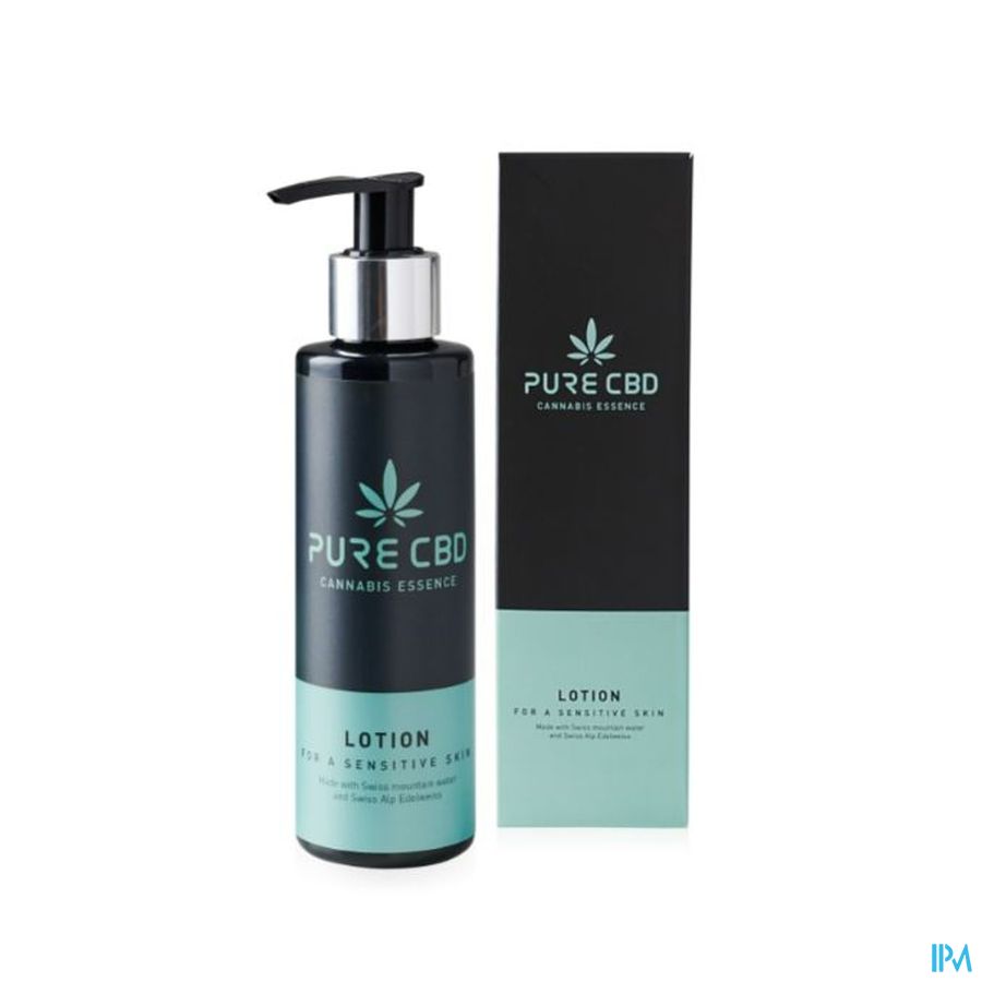 Pure CBD Lotion full spectrum - Swiss Quality - cannabis lotion - spierpijn - depressie - burnout -slaap – gezondheid