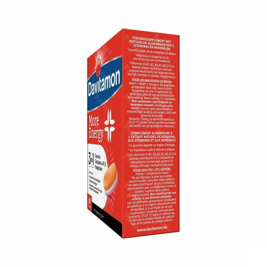 Davitamon More Energy 3-in-1 30 Tabletten