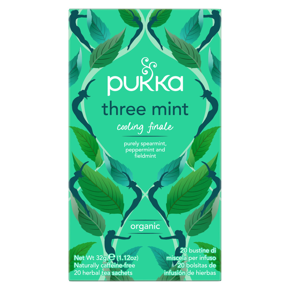 Pukka Herbs Three Mint 20 Zakjes