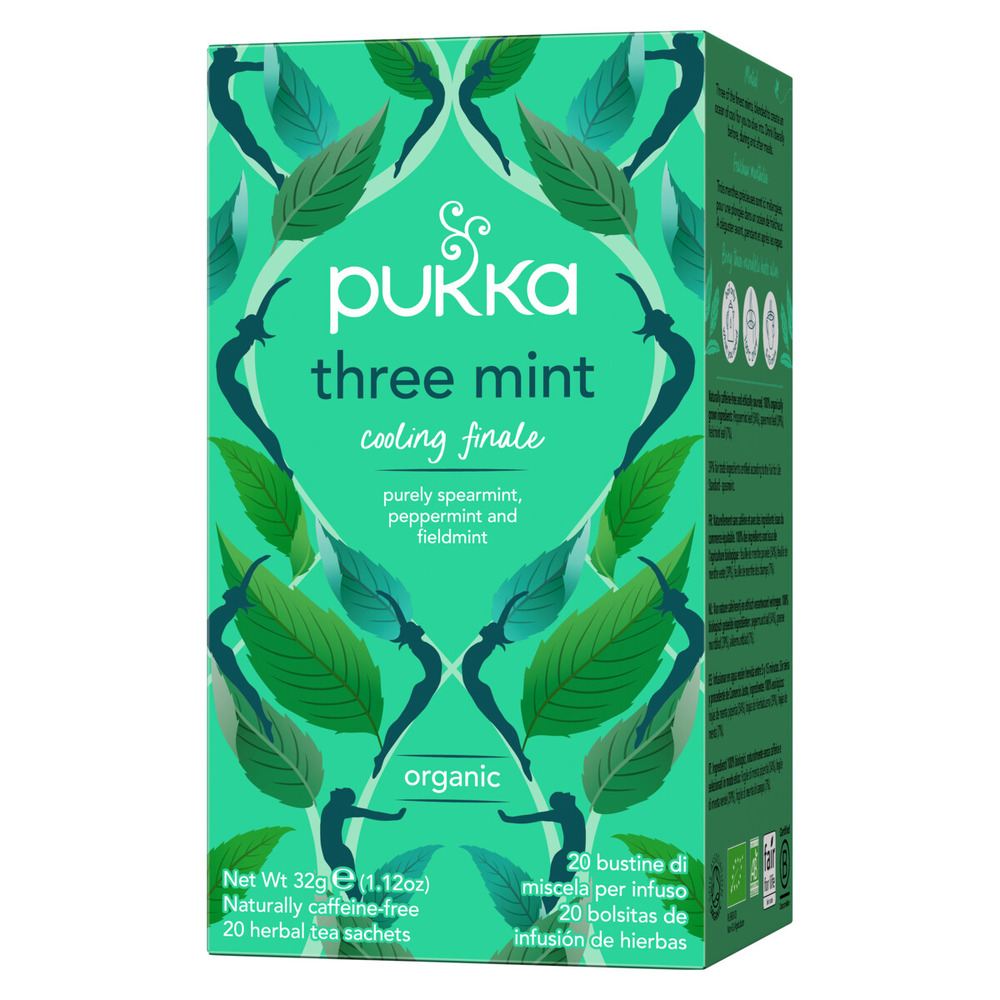 Pukka Herbs Three Mint 20 Zakjes