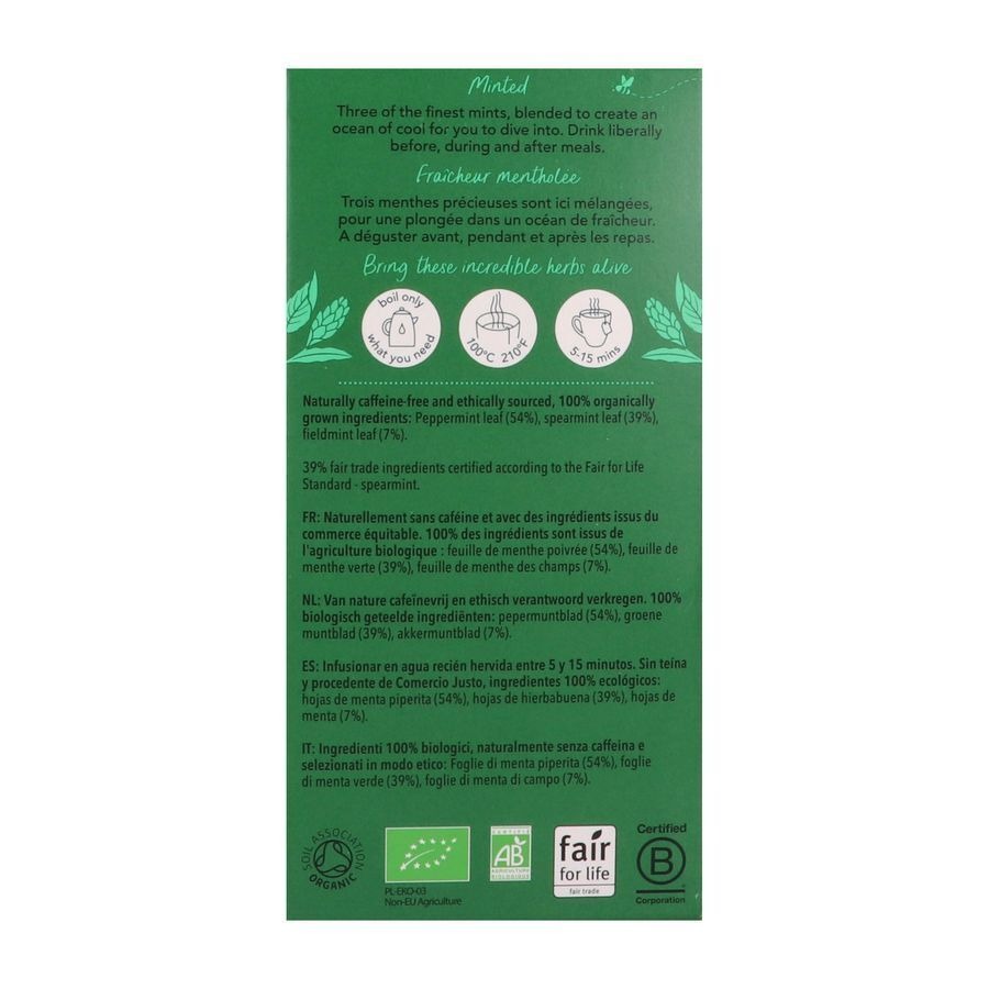 Pukka Herbs Three Mint 20 Zakjes