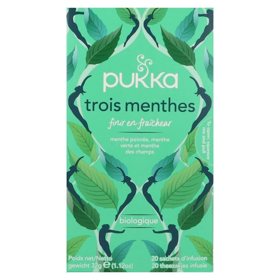 Pukka Herbs Three Mint 20 Zakjes