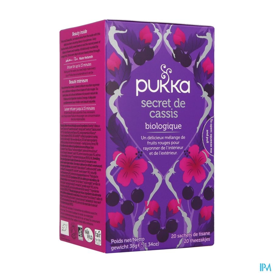 Pukka Blackcurrant Beauty Thee 20 Bio Theezakjes