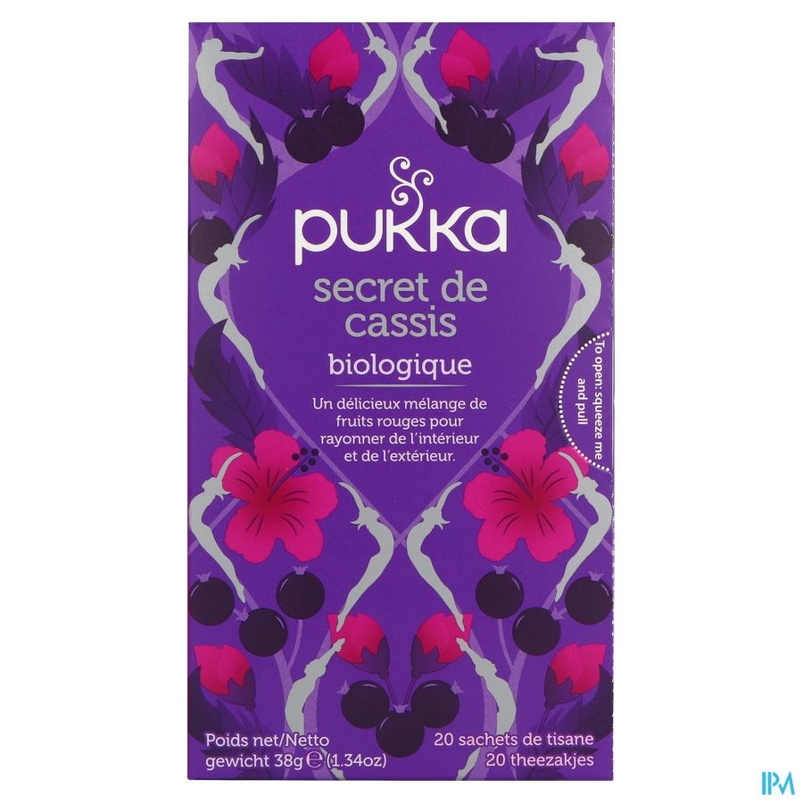 Pukka Blackcurrant Beauty Thee 20 Bio Theezakjes