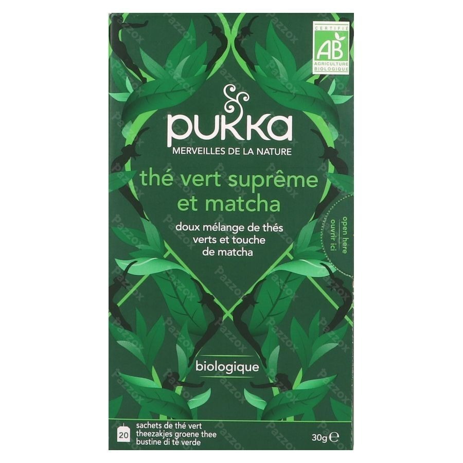 Pukka Supreme Matcha Green Thee 20 Bio Theezakjes