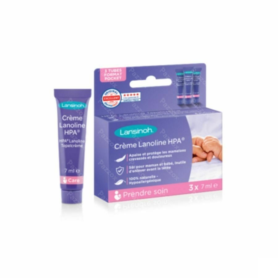 Lansinoh Lanoline Creme Zakje 3x7g