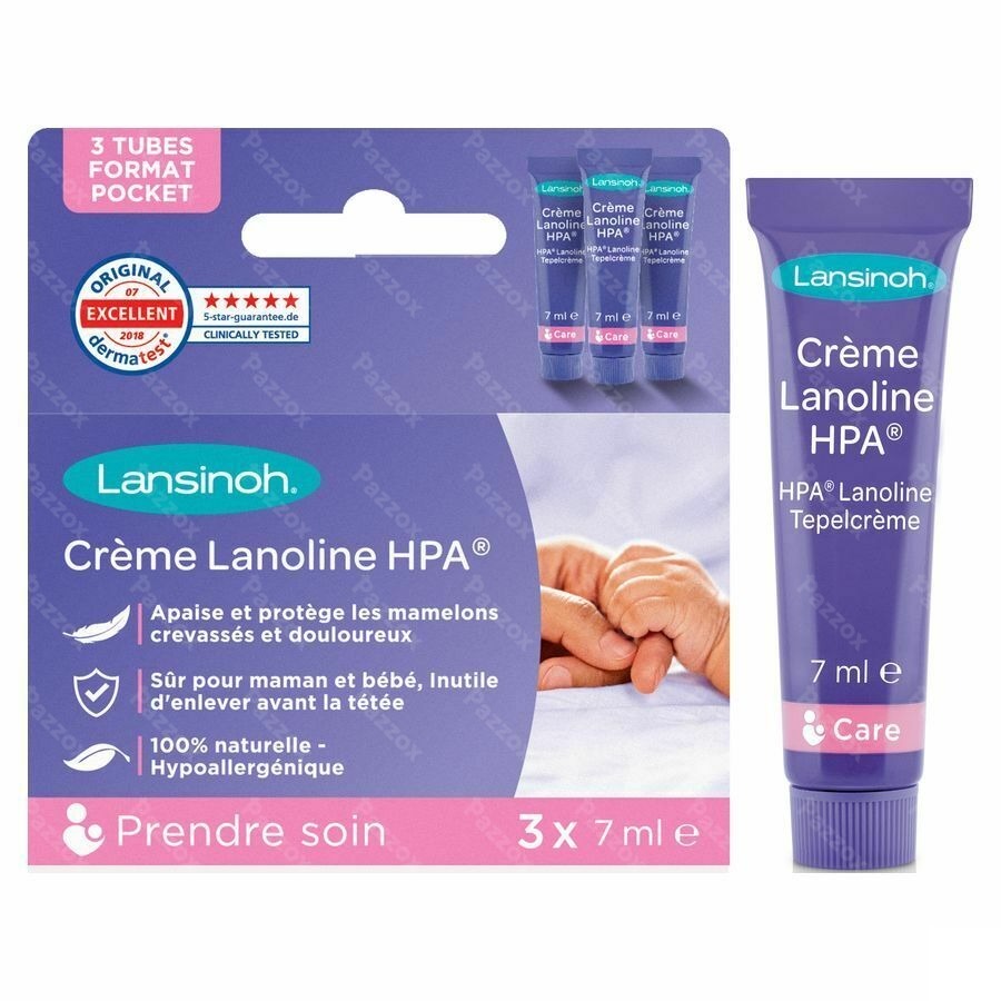 Lansinoh Lanoline Creme Zakje 3x7g